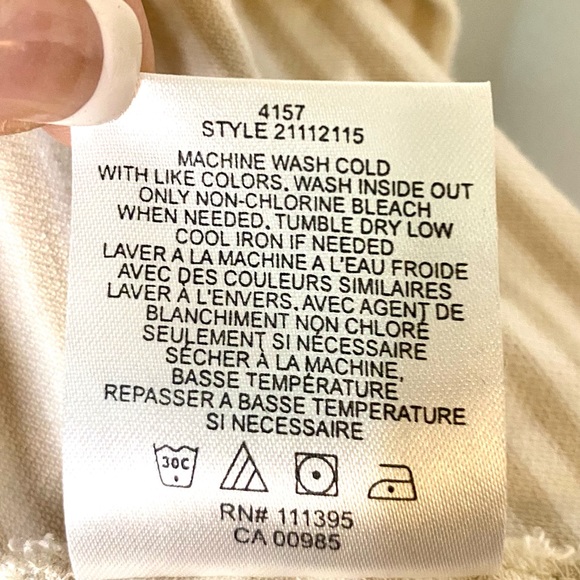 Preowned Tory Burch striped T- shirt medium - Picture 5 of 5